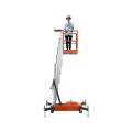 4-10m Hydraulic Lift Table Aluminum Aerial Work Platform Single Mast Lift Price